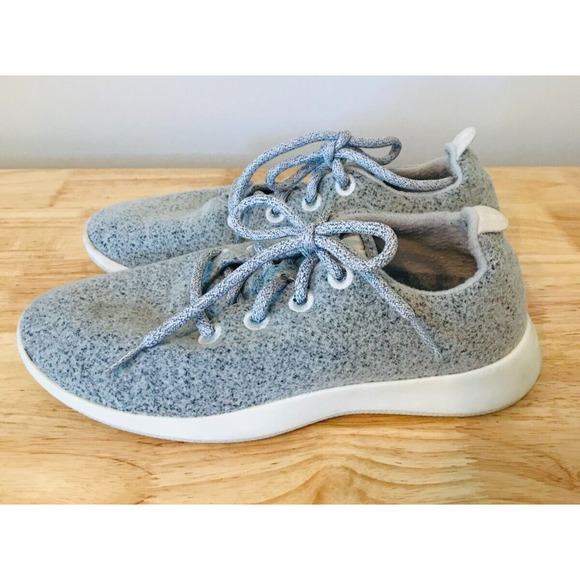 Allbirds Wool Mizzle Runners Grey Casual Walking Shoes Sneakers Size 8 - Picture 2 of 10